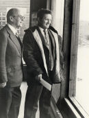 RECEIVING AWARD FROM SIR PETER SCOTT.